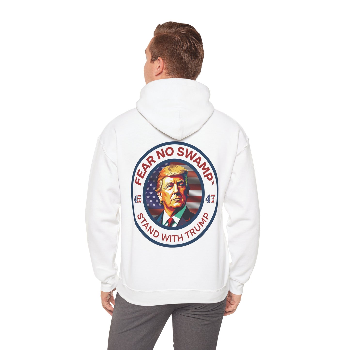 FearNoSwamp™ and Stand With Trump Unisex Limited Edition Hoodie