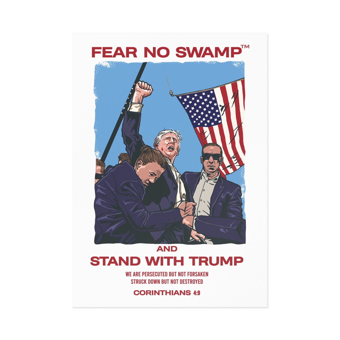 Holiday Fine Art FEAR NO SWAMP™ Postcards 2024 Limited Edition