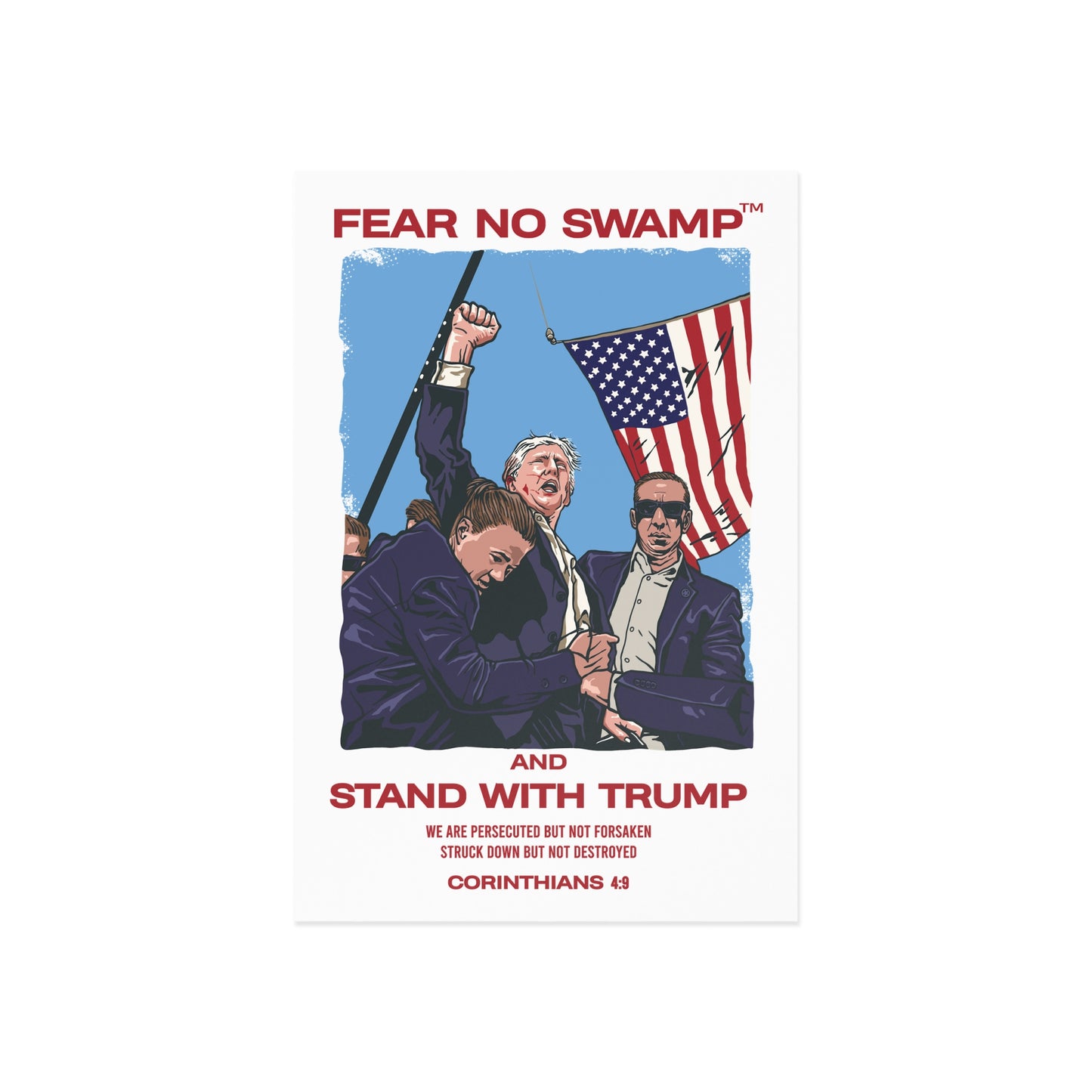 Holiday Fine Art FEAR NO SWAMP™ Postcards 2024 Limited Edition